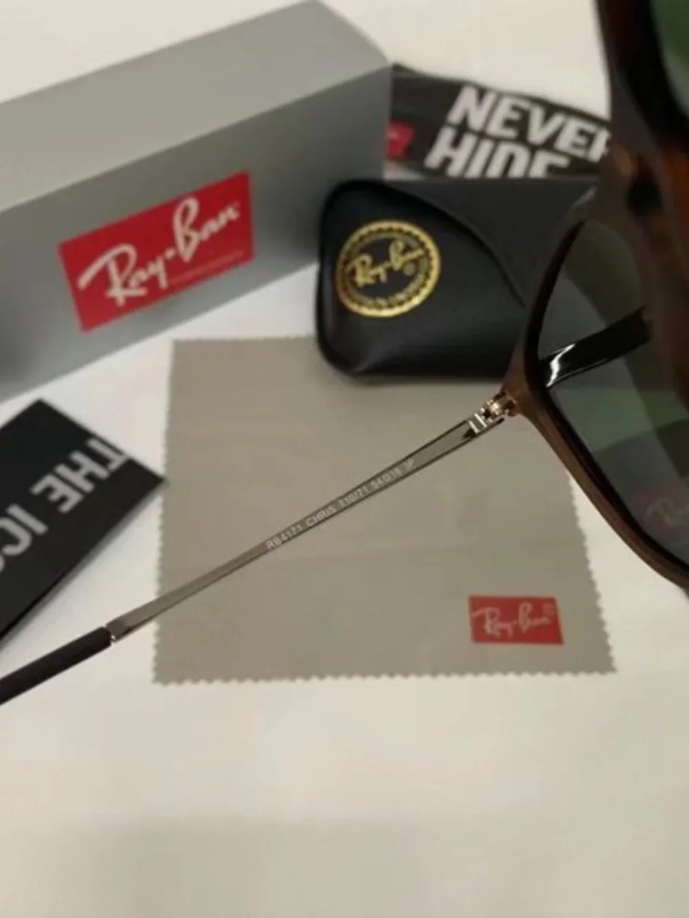 Ray-Ban 4171 Polarized Tortoiseshell 54mm - Picture 5 of 6